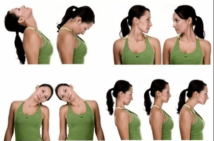 Ejercicios para la osteocondrosis del cuello uterino