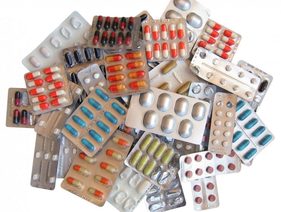 Medicamentos para la osteocondrosis cervical. 